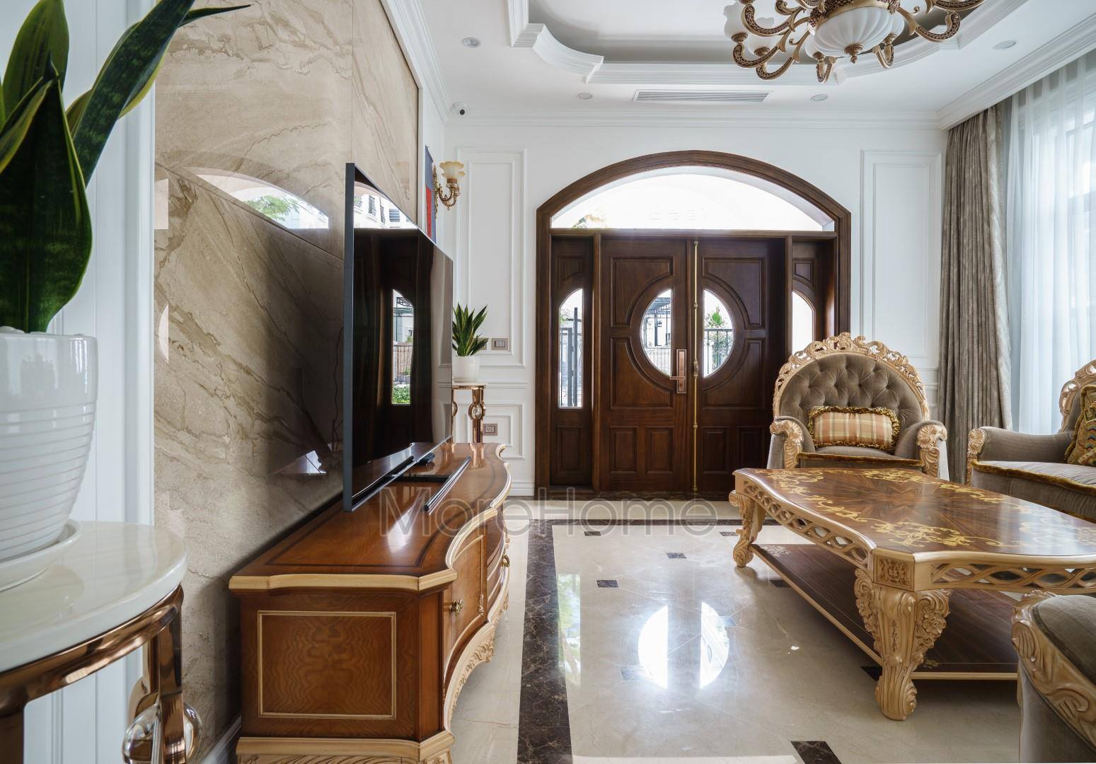 Thi công nội thất tân cổ điển tại biệt thự Vinhomes Imperia Hải Phòng Thi công nội thất tân cổ điển tại biệt thự Vinhomes Imperia Hải Phòng