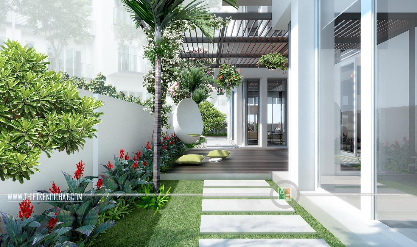 Kết quả hình ảnh cho biệt thự vườn morehome