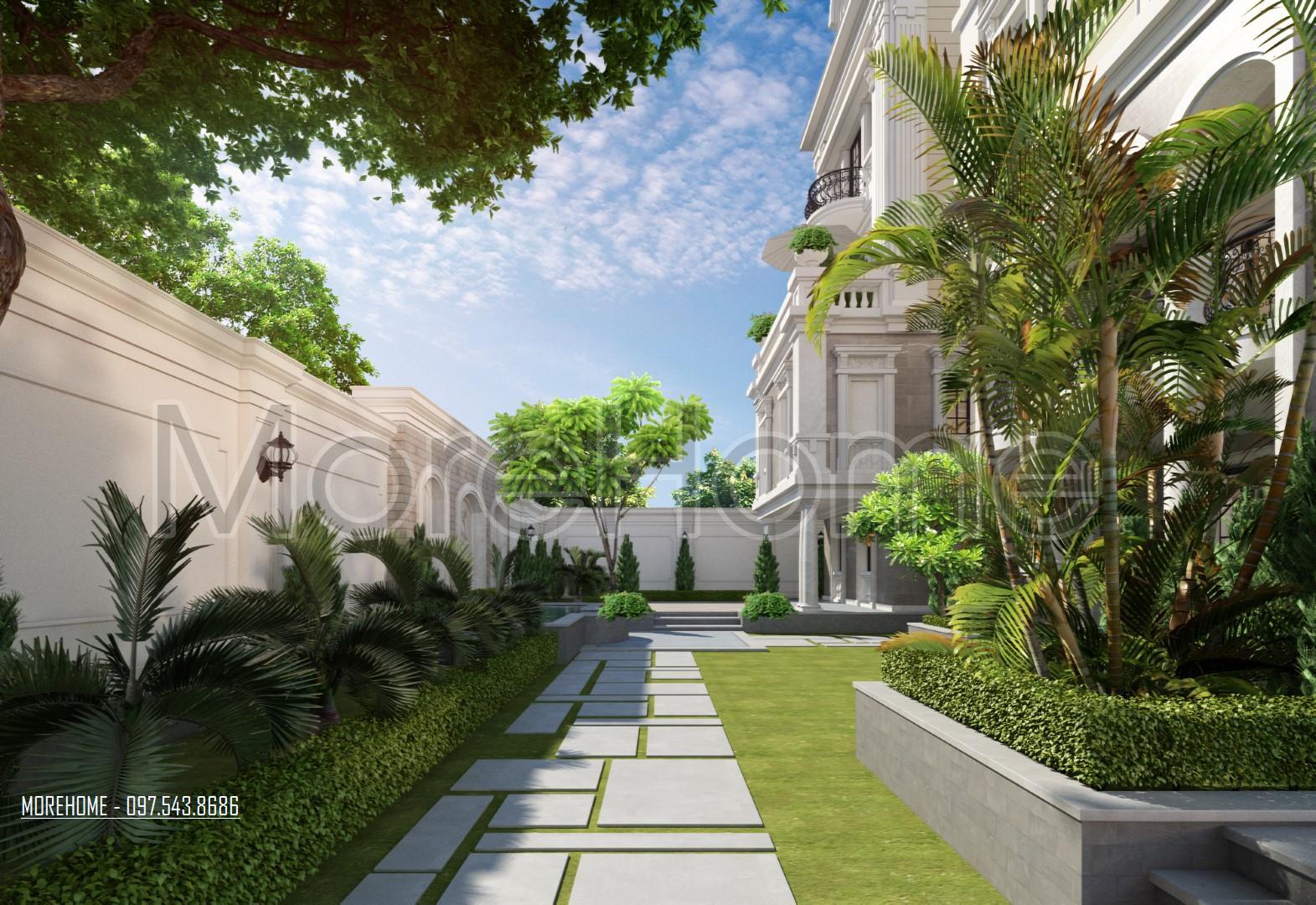 Kết quả hình ảnh cho biệt thự vườn morehome